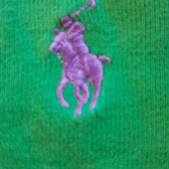 Green Ralph Lauren Sport Women L 16PTP EUC Long Sleeve top - Picture 4 of 5